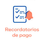 concierge recordatorios pago transp